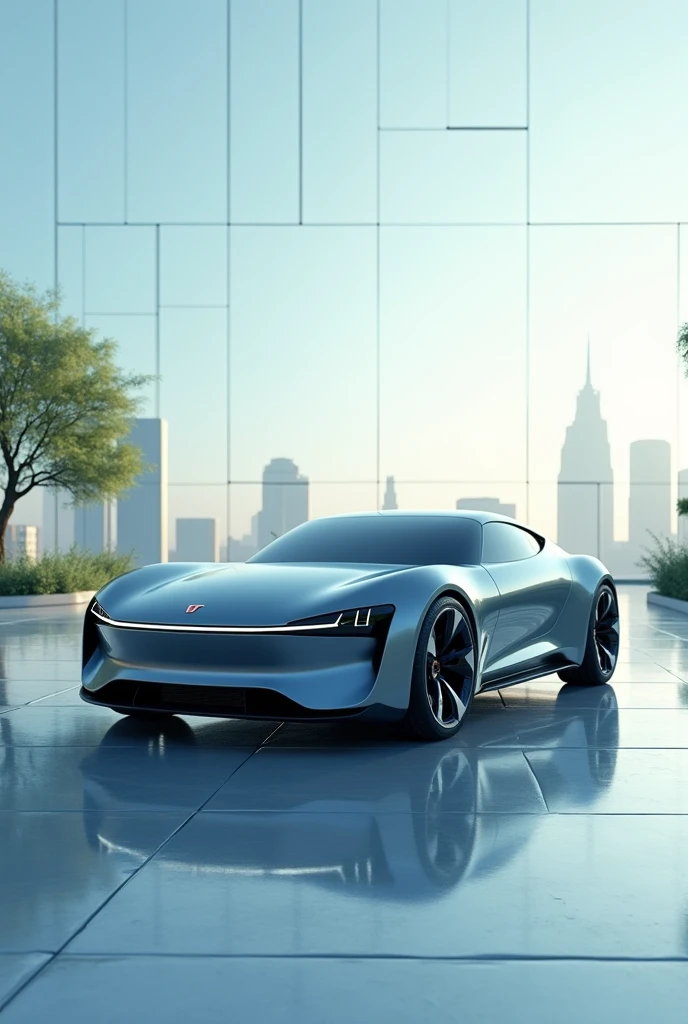 A ev vehicle branding