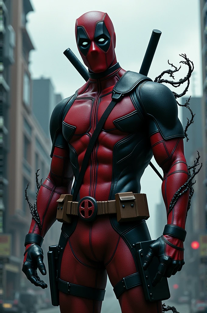 Deadpool was venom invaded the body