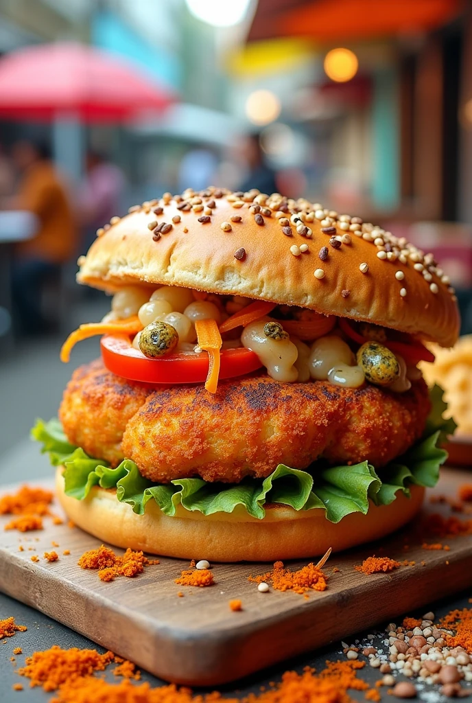 Brochure on vada pav