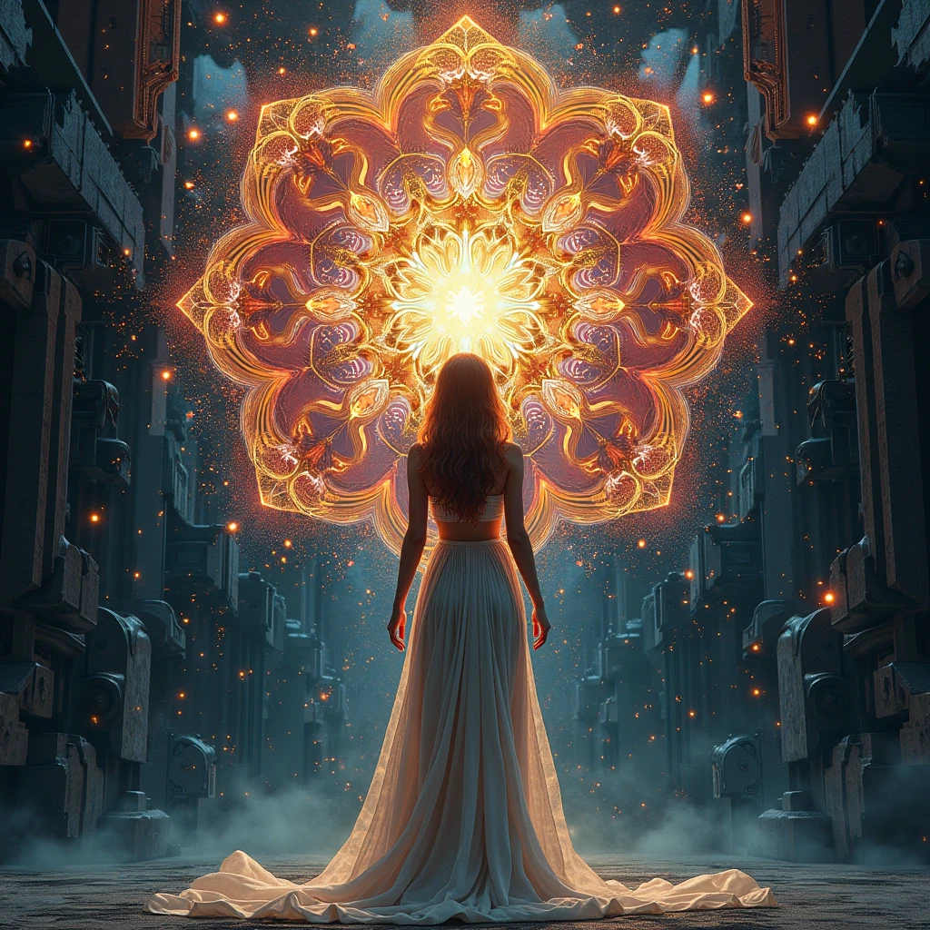 official art, unity 8k wallpaper, ultra detailed, beautiful and aesthetic, masterpiece, best quality, (zentangle, mandala, tangle, entangle), (fractal art:1.3) , 1girl, red flowers, extremely detailed, dynamic angle, cowboyshot, the most beautiful form of chaos, elegant, a brutalist designed, vivid colours, romanticism, by james jean, roby dwi antono, ross tran, francis bacon, michal mraz, adrian ghenie, petra cortright, gerhard richter, takato yamamoto, ashley wood, atmospheric