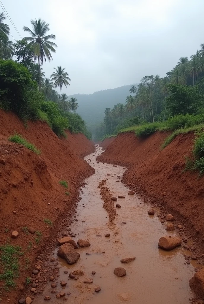 in kerala place called vayanadu has stuck in huge land slide due to heavy rain fall put some big rocksand make  houses are under the mud
