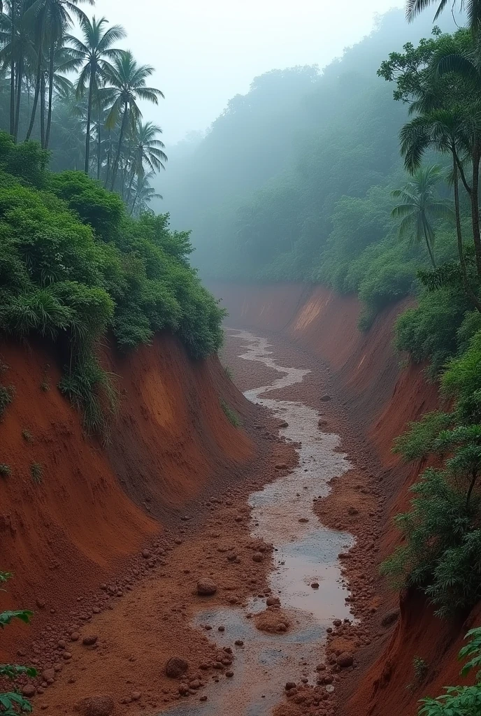 in kerala there is a huge landslide occur and its distroyed every thing