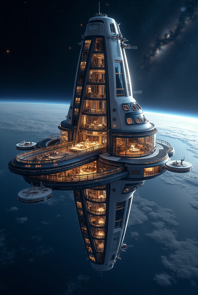 Hotels in space