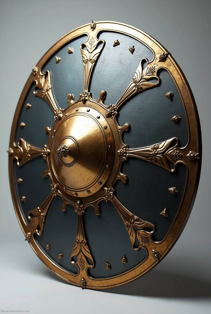 elegant realistic shield