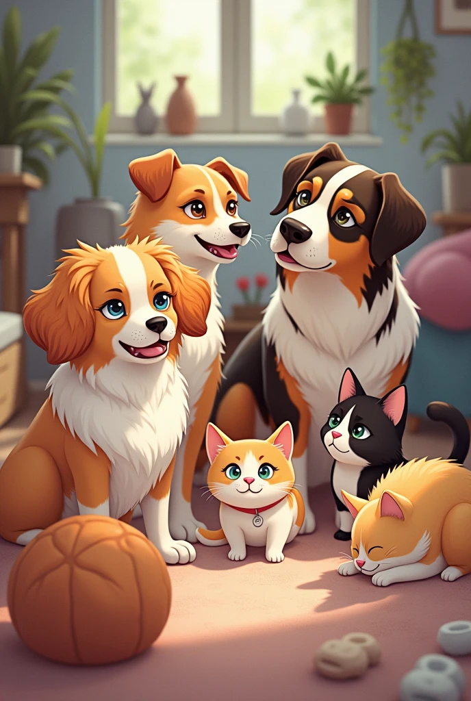 Dogs and cats