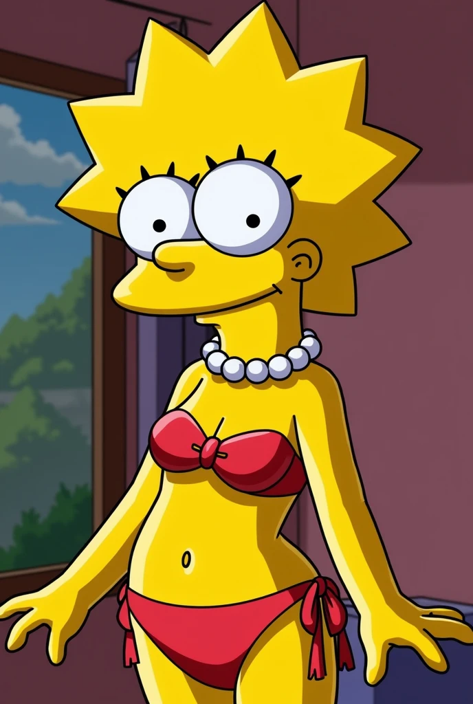 Genera a Lisa Simpson sexy 