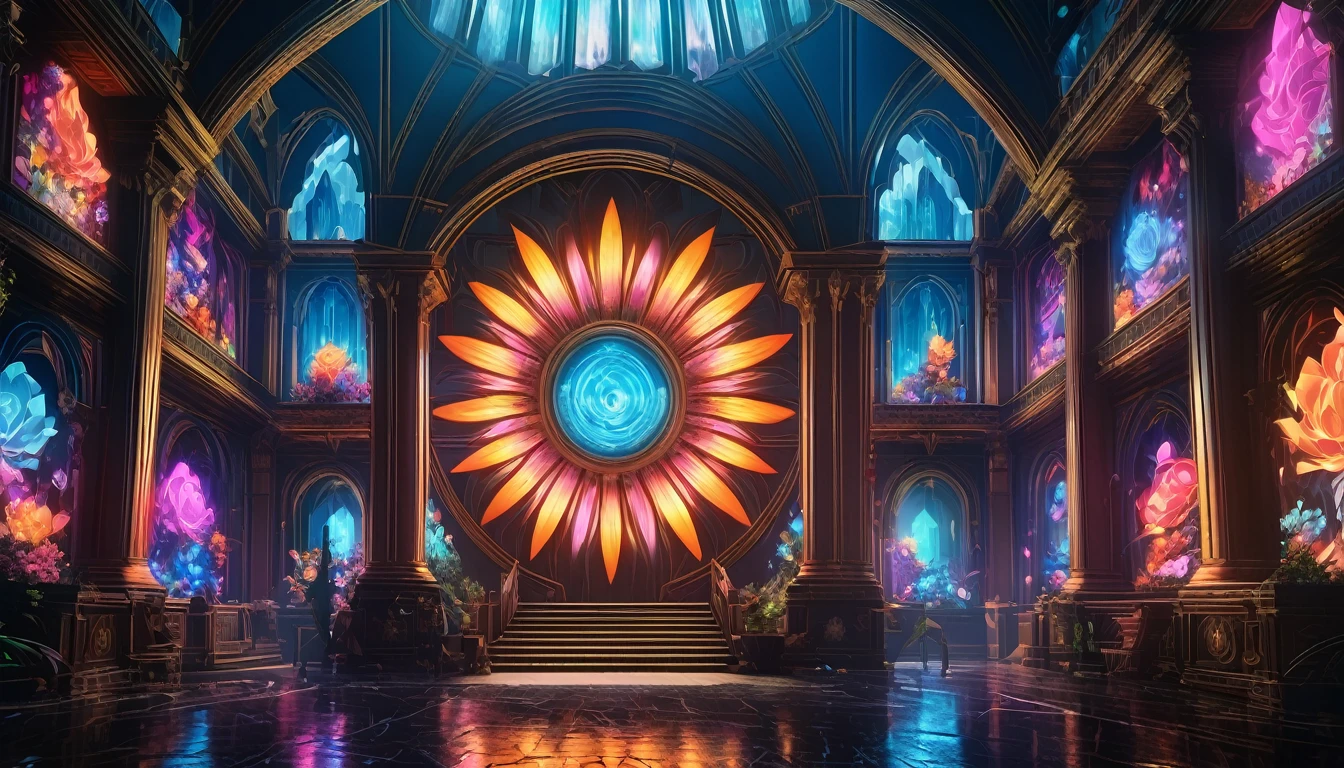 luminous object, aesthetic, extremely detailed, Neon glowing Crystal rose bioluminescent neon light rays, exploding bright light, bursting light, Epic cinematic brilliant stunning intricate meticulously detailed dramatic atmospheric maximalist digital matte painting detailed matte painting, deep color, fantastical, intricate detail, splash screen, complementary colors, fantasy concept art, 8k resolution trending on Artstation Unreal Engine 5
