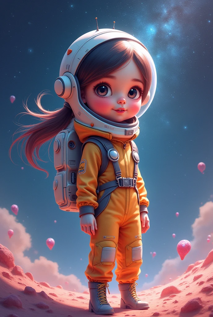 Space girl cute