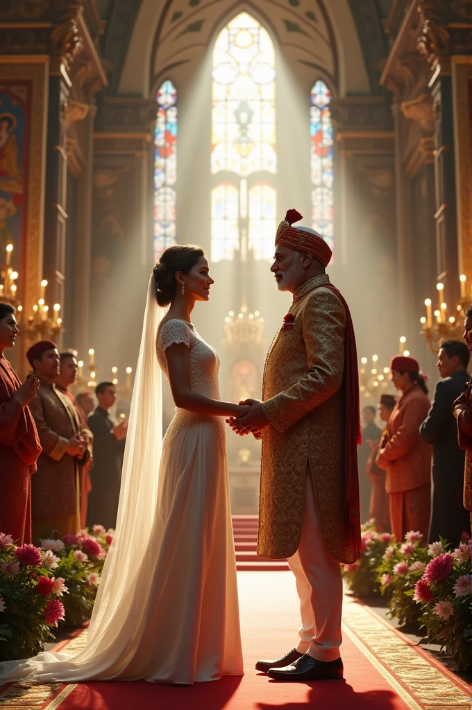Giorgia Meloni wedding wedding with Narendra Modi
