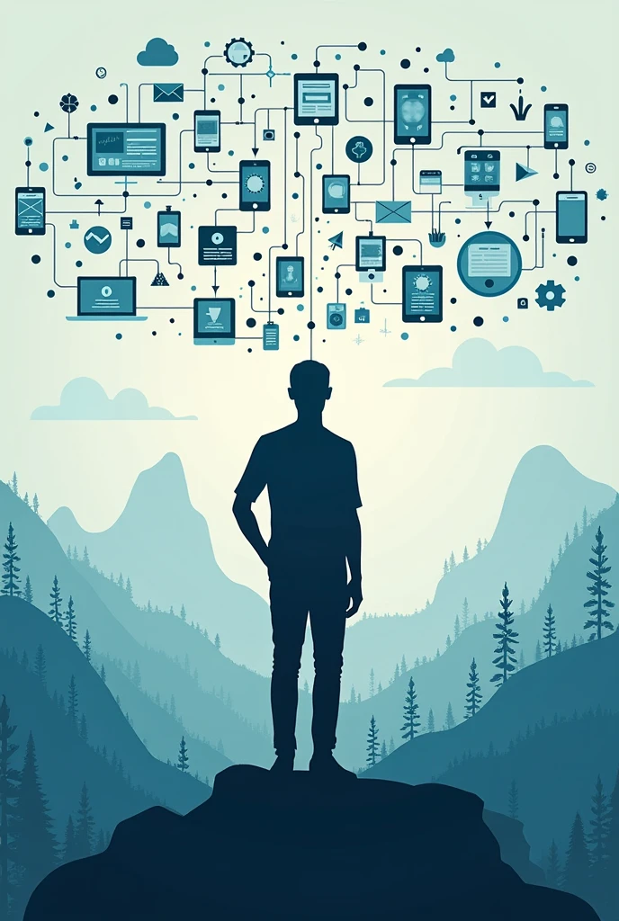 Create an impactful digital poster that effectively communicates the concepts of
mindfulness, self-regulation, and digital detox. The poster should aim to educate and
motivate people to adopt healthy digital habits and enhance their overall well-being in
our highly connected society.