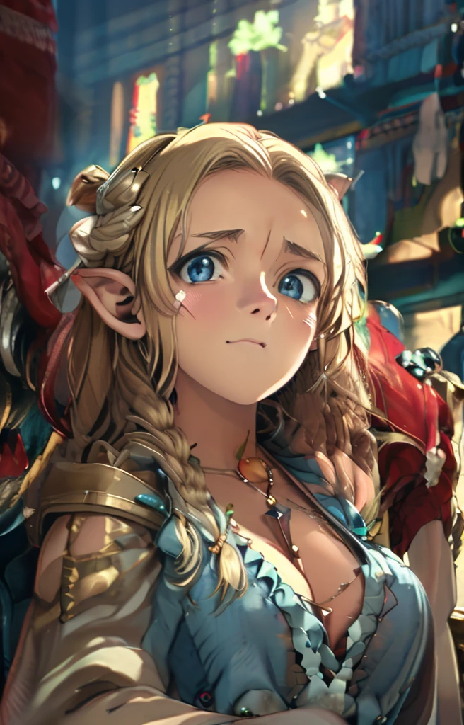 Marcille ，girl、Background by、Angelic、Blanche、Kawaii、Exquisite，big eyes、Small chest，Strapless bikini underwear，Teardrop-shaped breasts，feather，