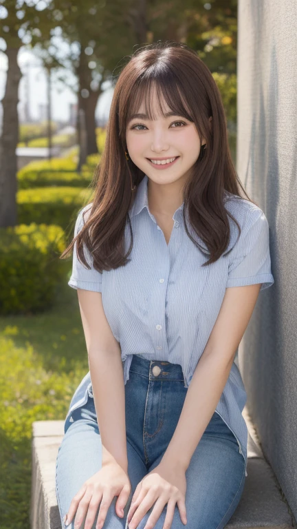 (8k, Ultra-high resolution, Highest quality),(23 years old:1.2)、(Big smile)、(avert your eyes)、Japanese girl's life々Beautiful portrait、Photorealistic、Ultra-high resolution、Highest quality、 (Big Breasts, Cleavage:1.5),(Grabbing colorful breasts、High Leg Ultra Fine Micro Bikini、Small Area:1.8)、(From below:1.2)、Standing with your legs apart、Spread your legs、Lift your chest with both hands、(Panty shot:1.2)、 (Natural skin texture、Detailed skin、Hyperrealism、Ultra Sharpness)、Intricate details、Depth of written boundary、Japanese Idol System、Gravure idol pose、actress、Fashion model posing、Big Tits、Short blonde bob、Thigh opening、M-shaped feet、Ample breasts、Blonde Gal、Show me your armpits、Big eyes、Bans、eyelash、mansuji、Sideways Breasts、Lower Breast、Captivating look、