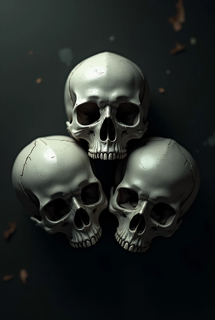 image of 3 skulls