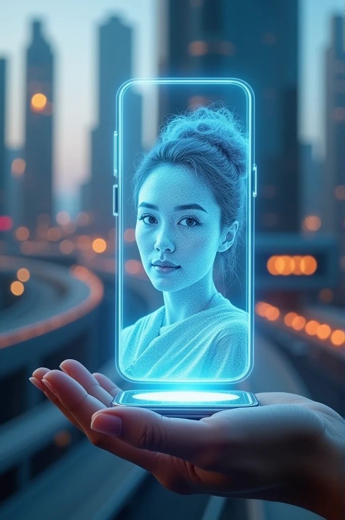 Hologram phone