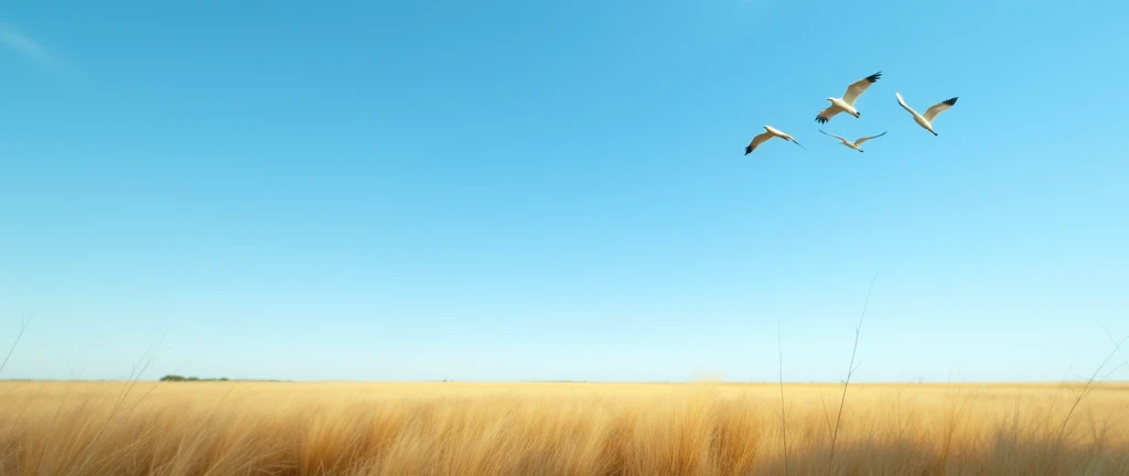 blue-sky,Birds in the distance,land,Vast image,Faraway view