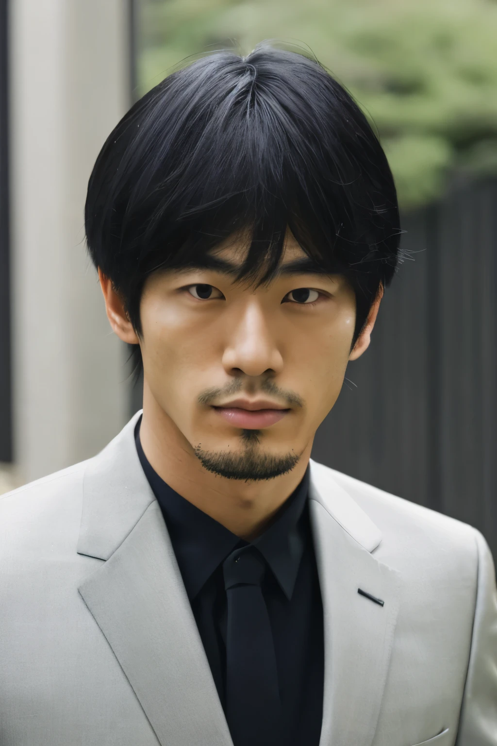 Black Hair、30th Generation、Japanese men、A face that suits a suit