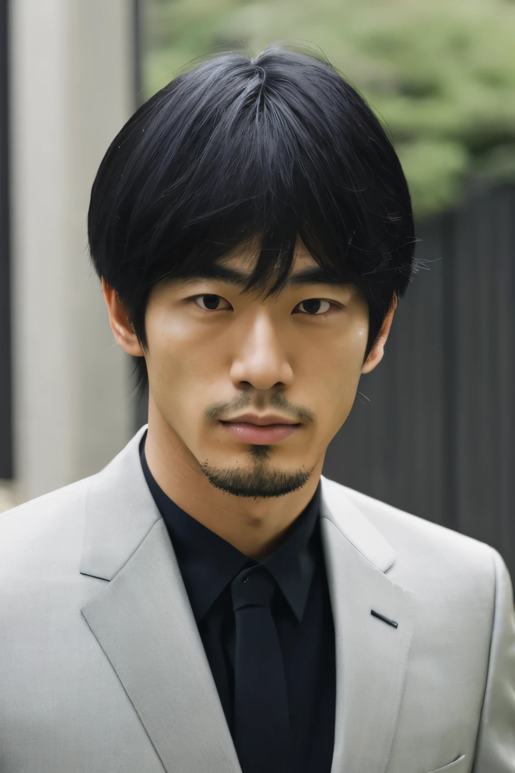 Black Hair、30th Generation、Japanese men、A face that suits a suit