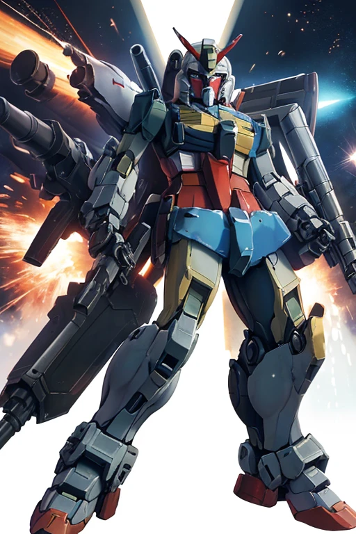 Gundam 1 machine Beam rifle Holding a gun He holds a rifle in his right hand Left arm has a shield high resolutionの手
((((rx78Gundam)))) universe Black high resolution
Enemy in combat Destroying the enemy