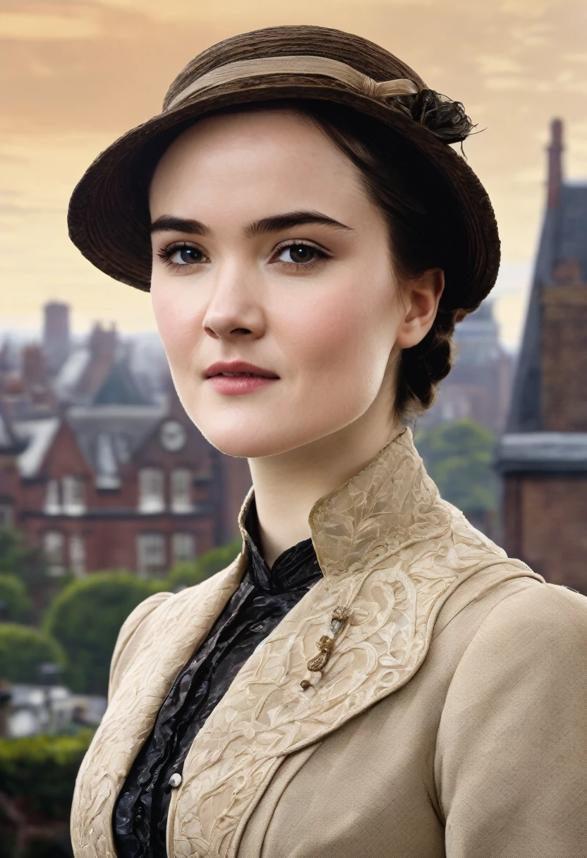 Veronica Roth Edwardian attire 