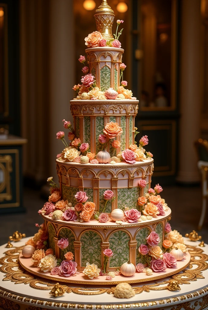 Make a 1milion$ cake