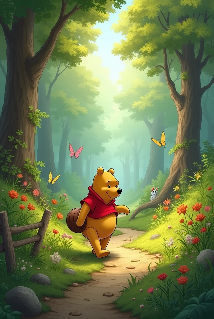 Wandering Winnie the Pooh