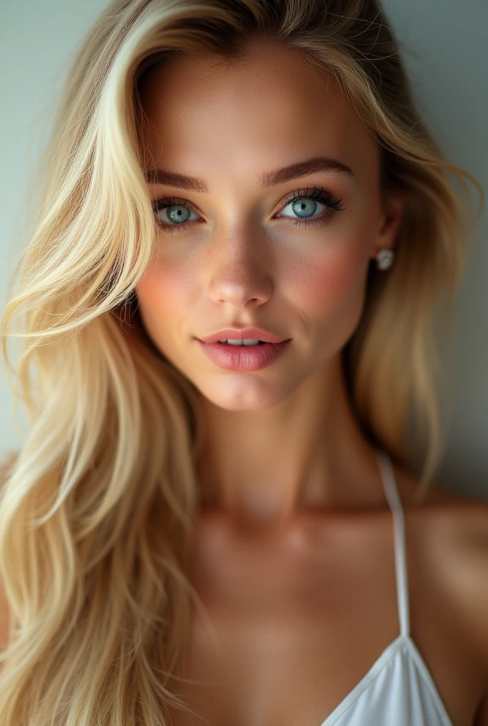 Hot blonde girl