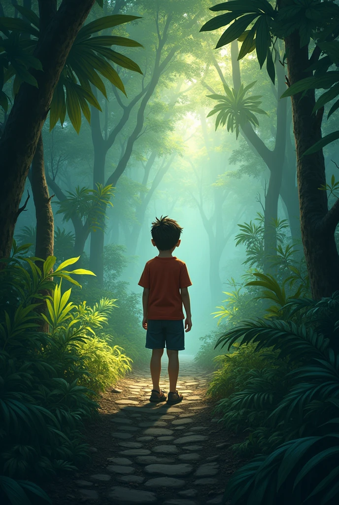 A boy lost his jungle 