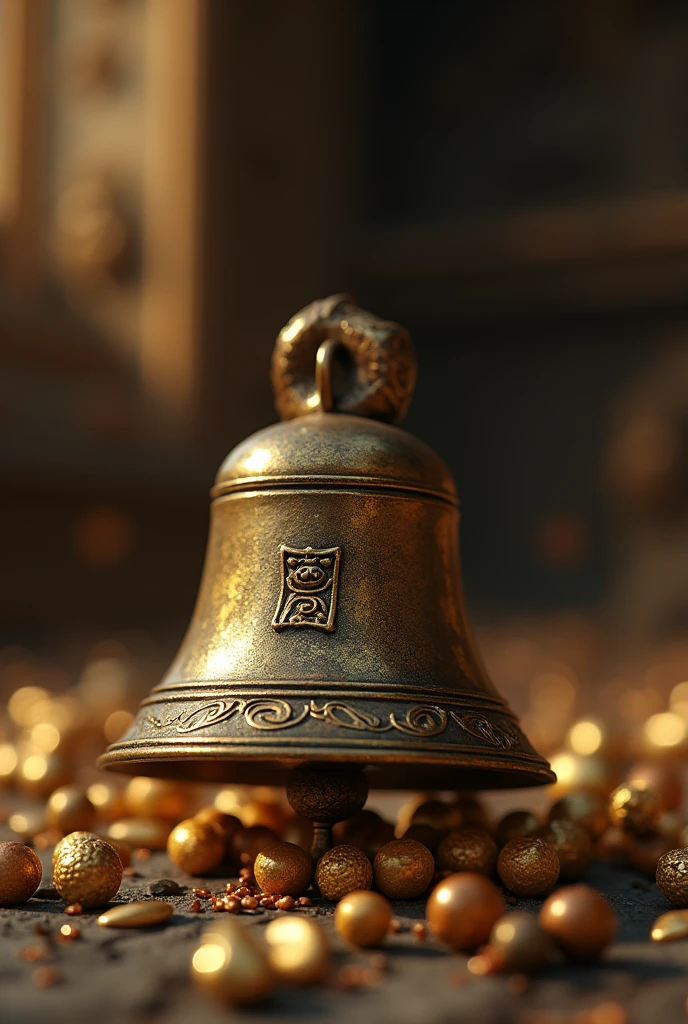 But there was something else in the treasury – a small bell, which was buzzing repeatedly.