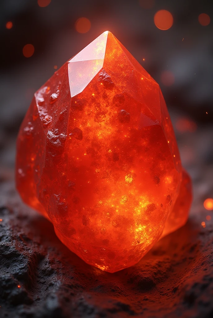 Carnelian (Carnelian)Power Stone Cards,masterpiece, Highest quality, (Highly detailed CG Unity 8k wallpaper), (Highest quality), (Best illustrations), (Best Shadow), Absurd, Realistic lighting, (abyss), Beautiful sparkle, Tarot Cards,Fortune-telling tools，Transparent red crystal
