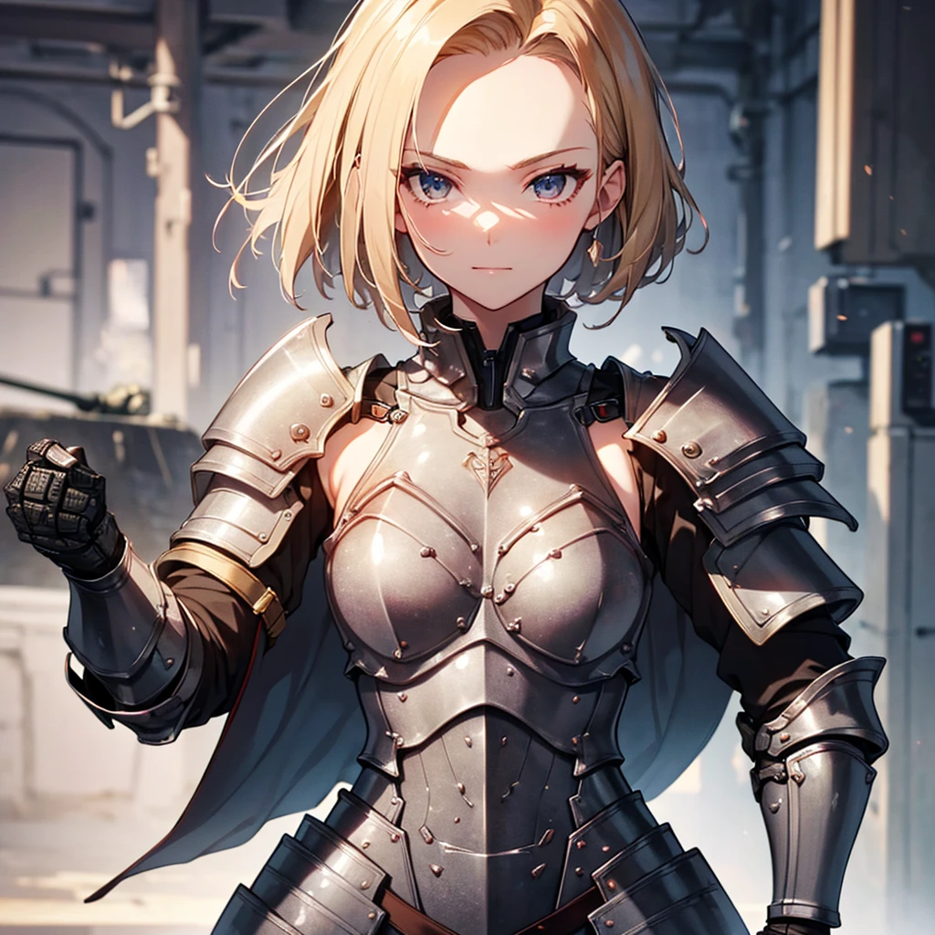 (Armored Tank:1.5),Armored Tank, 背景はArmored Tank, cute, Beauty, Shortcuts, Android 18, (masterpiece), highest quality, 1girl, uhd, retina, masterpiece, ccurate, anatomically correct, textured skin, super detail, high details, high quality, best quality, highres, 4K
