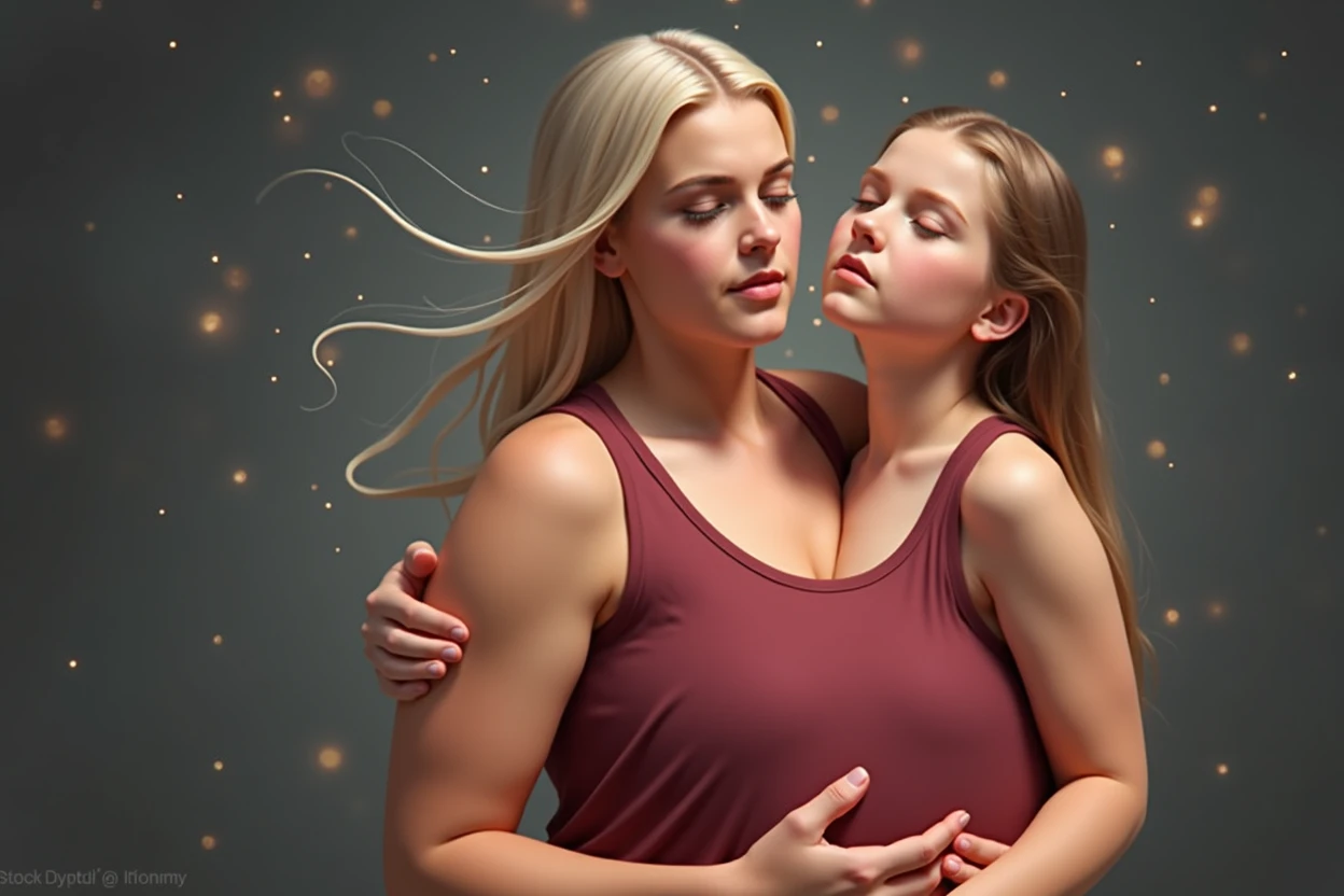 ONE GIRL GROWS FROM ANOTHER