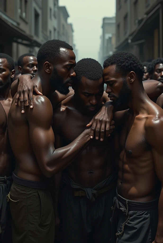 Black men tired