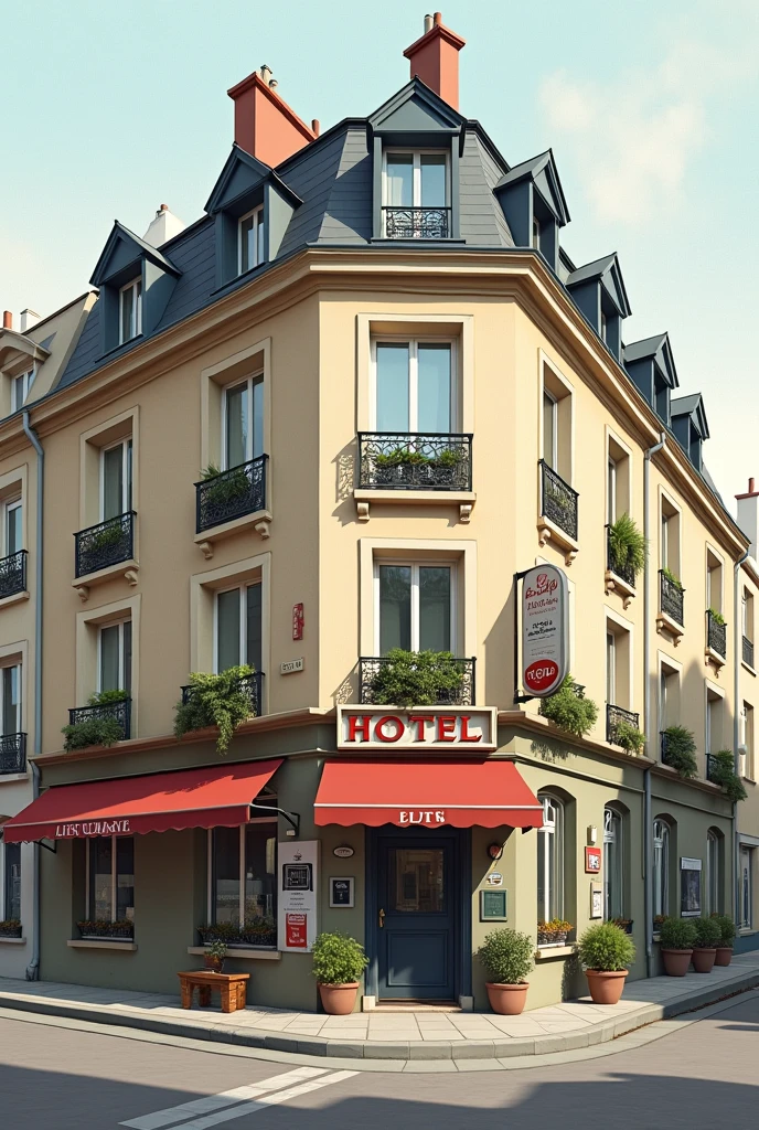 Hotel in Paris not very fancy