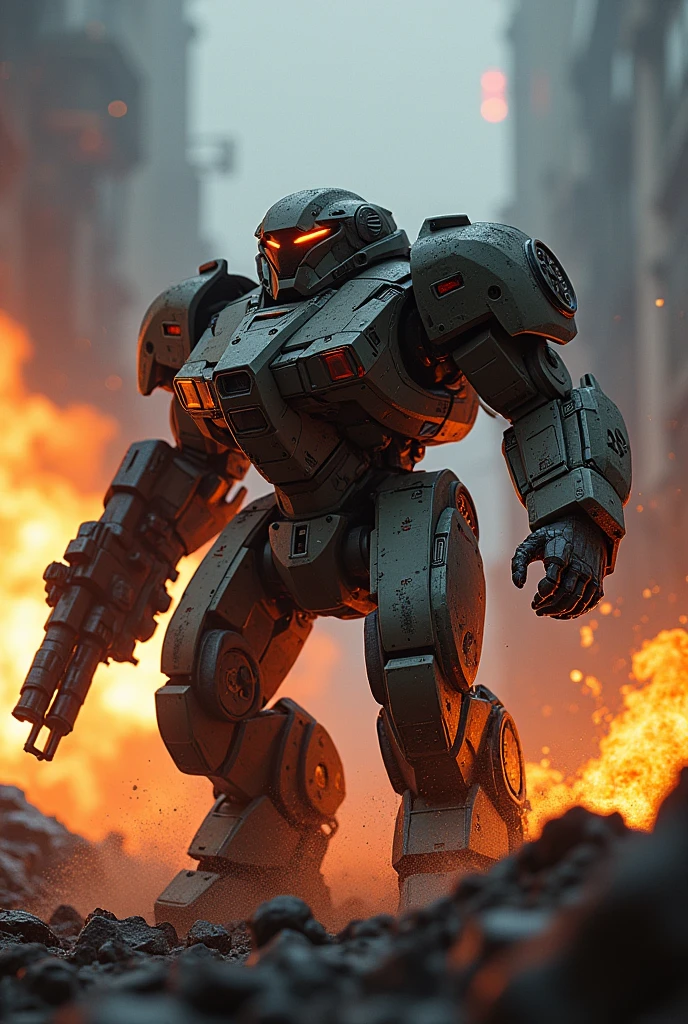 Realistic depiction、Skin that reflects light、military、cyber punk、Armored Tank、(((intricate skin))), armored tank, in big battle, in the future、　science that has developed too much、Hellish scene、(((Caterpillar:1.1)))、tank have mech technology (arms:1.5), explosion、inflammation、toilet、rain、dynamic　angle、from below, bokeh, Depth、Detailed Images、high quality、High Resolution、tire、Kurae！７It's a barrage!！、