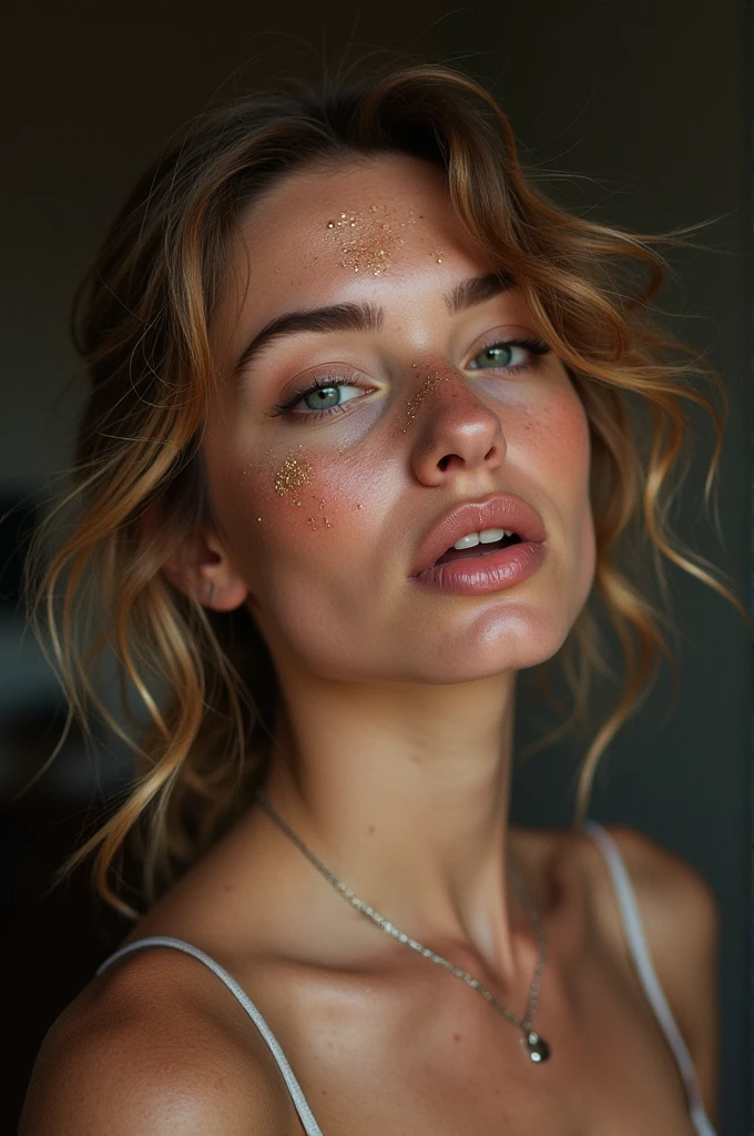 bitch with cum on her face
