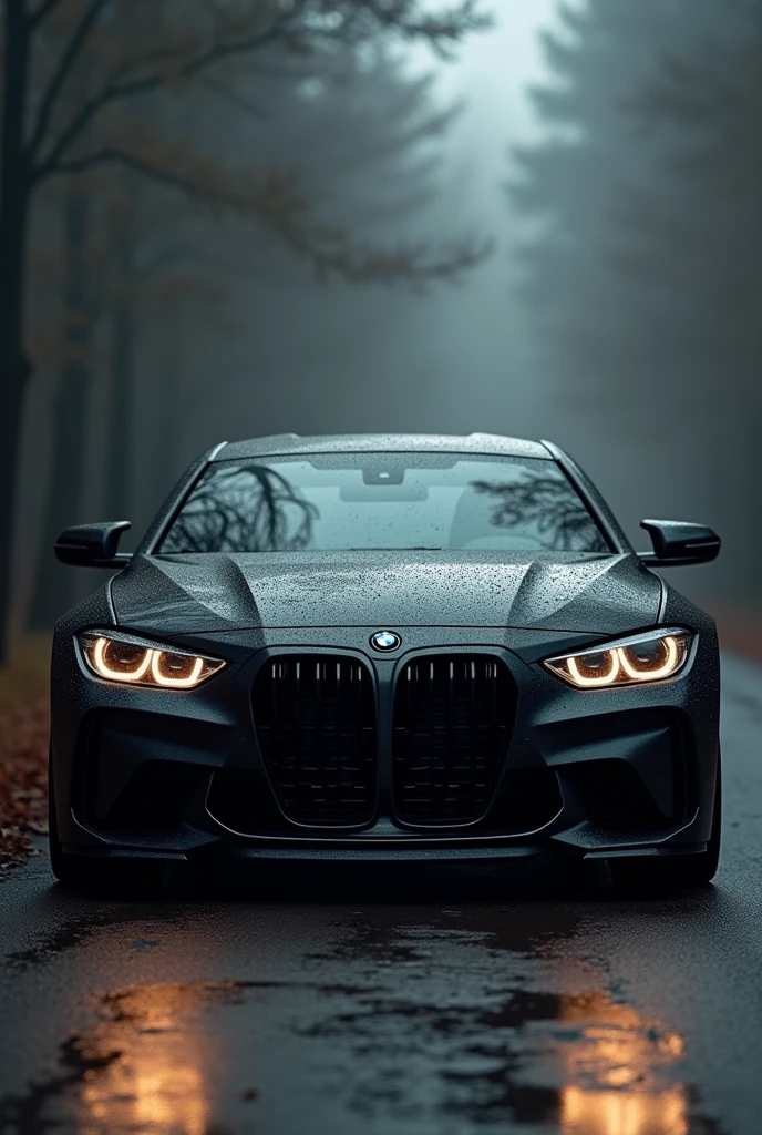 BMW car , black tiger , black cobra