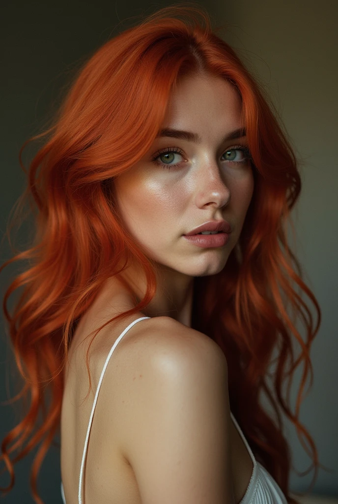 red-haired woman 
