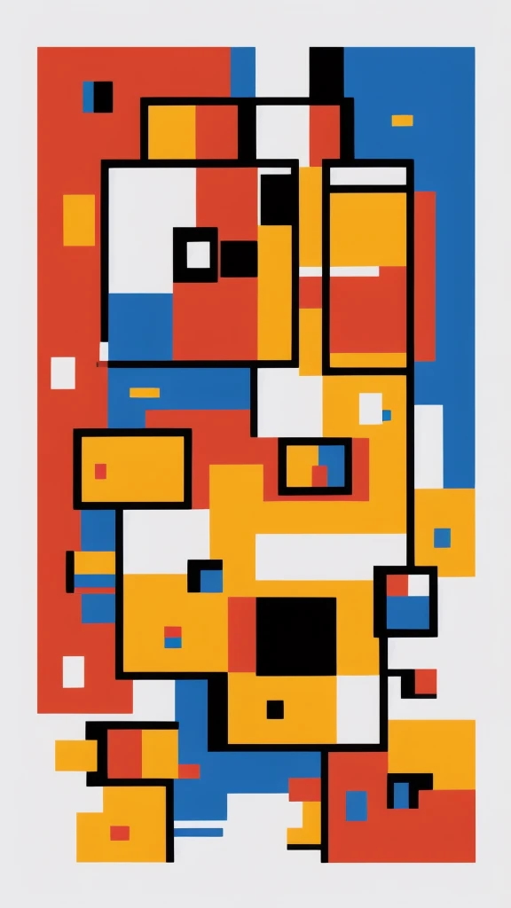 Cat、Cubism,Fragmented,flat、Geometric,Multiple Perspectives,Abstract,high density,Intensive、high quality (masterpiece, 最high quality, high quality, High resolution, Very detailed)、colorful、colorful