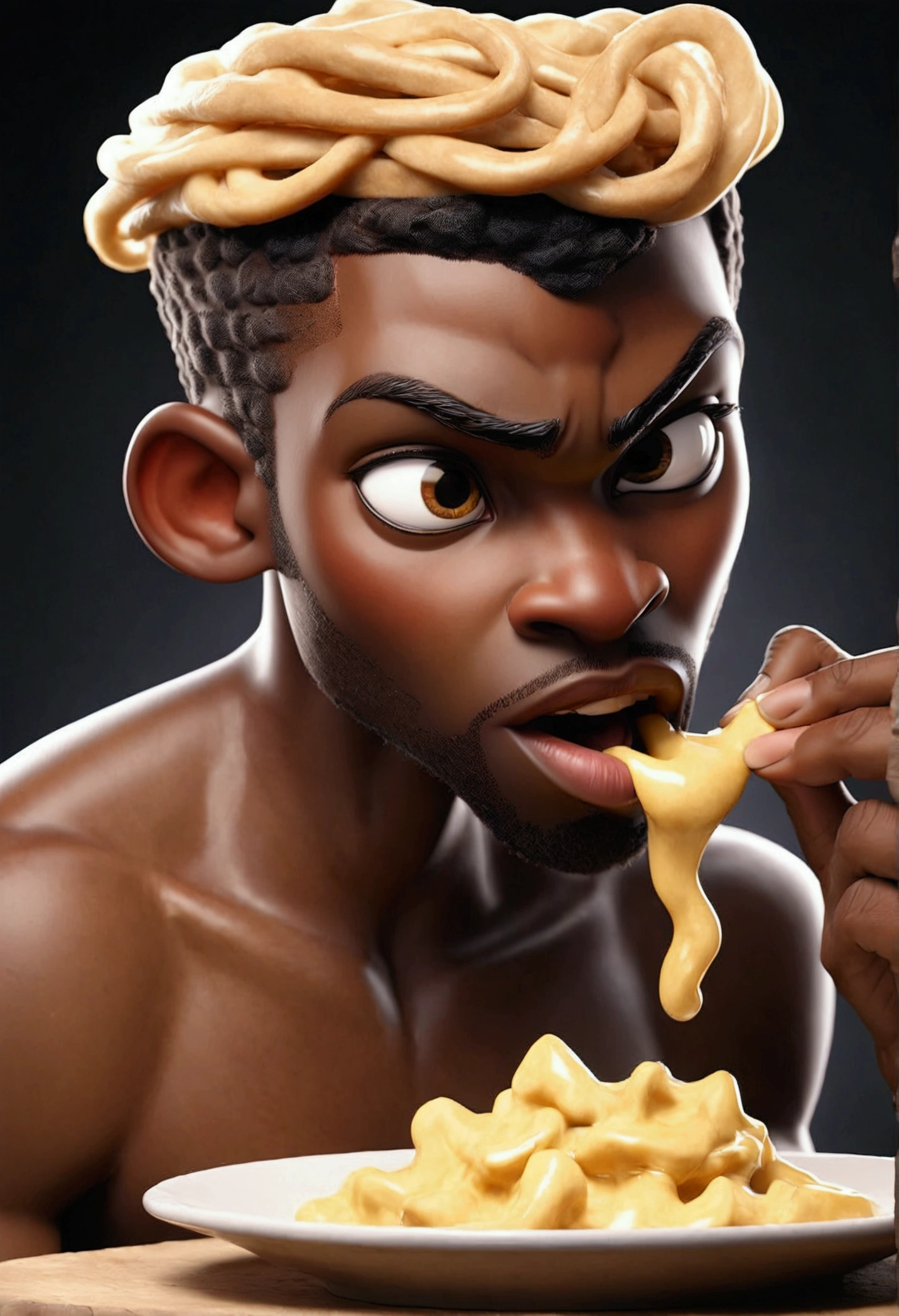 8 black guy eating the hot blonde