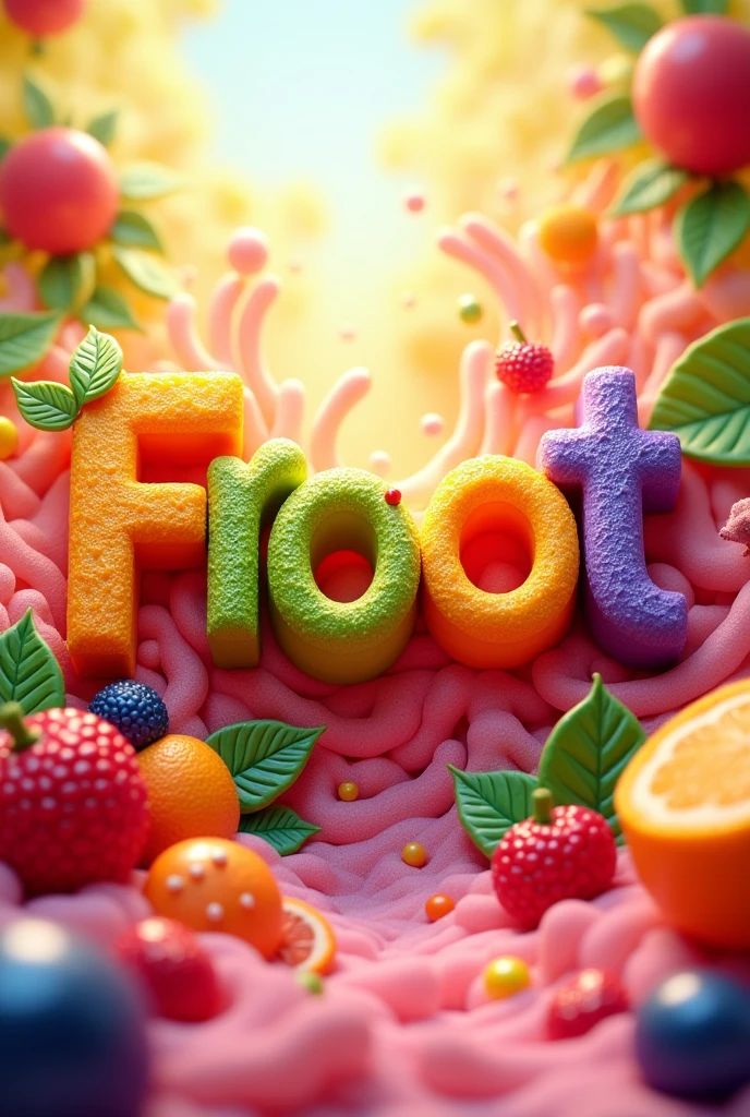 Froot ball text word images 