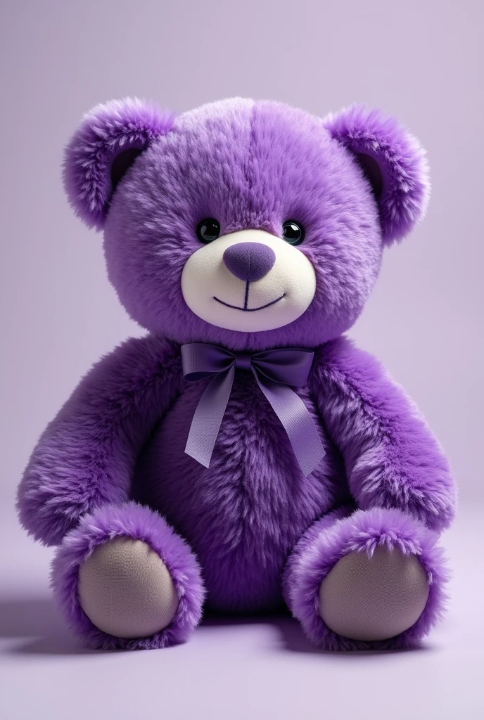 Teddy bear
Front　Real Purple
