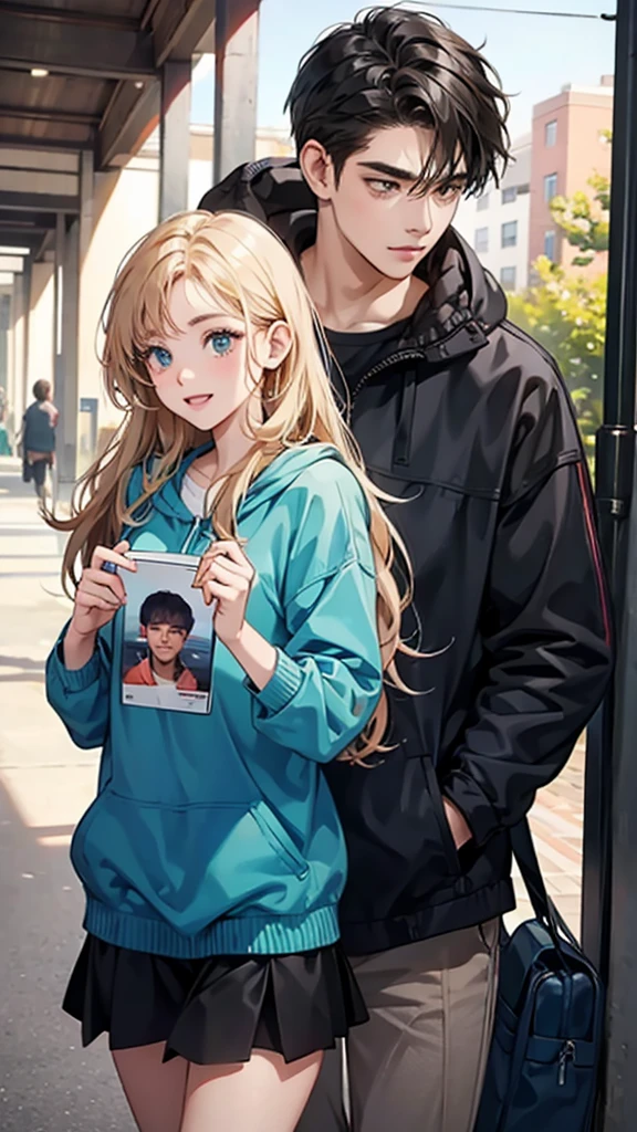 college student couple,