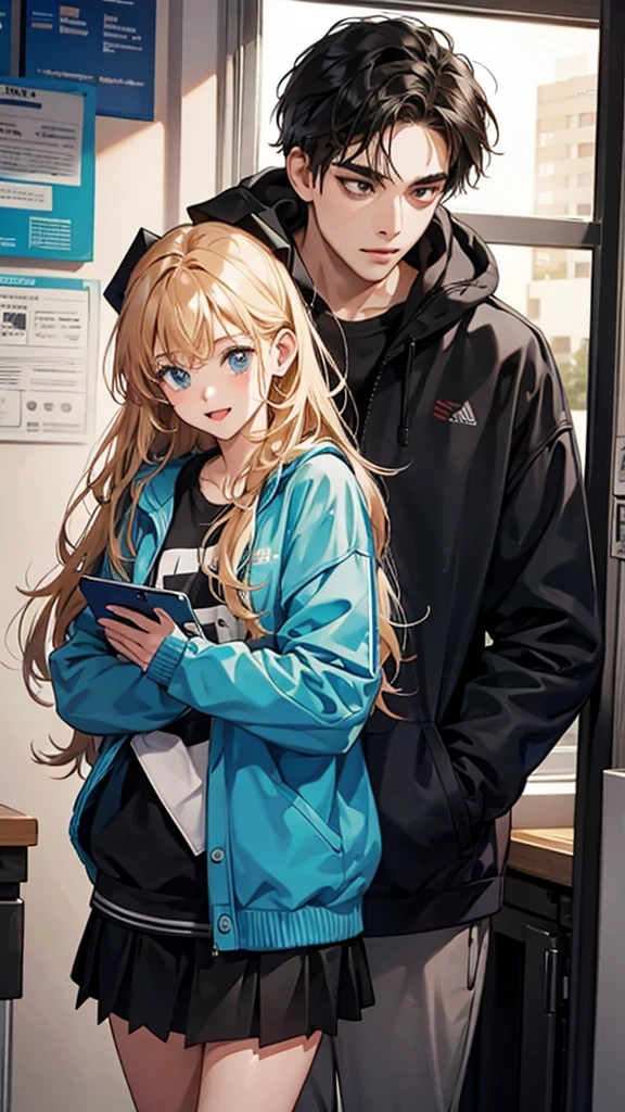 college student couple,