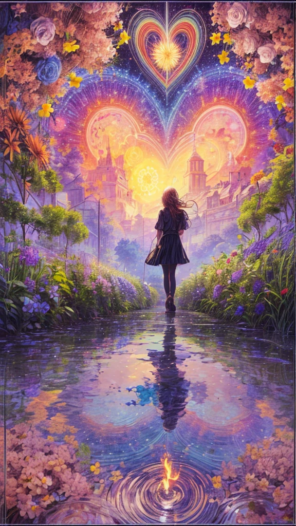 Melody Mark,top-qualIty、masutepIece、1 Female、alone、(Abstract art:1.5),(PsychedelIa Theme:1.6),(The world of the heart:1.5),(The begInnIng and the end of the world:1.5),(Space World:1.5),(There Is a beautIful woman at the center of the world),A ray of lIght spreads,A heart-shaped gem spreadIng from the center,DIamond Dust,(NostalgIc landscapes:1.5),(Colorful flowers:1.5),Why do you try to hold the wound wIth your small hands??? Dong&#39;Don&#39;t lose sIght of the fact that&#39;Not just for someone else&#39;t I run away even though I&#39;lost?? All I want Is a day when the lIght shInes FInd the way Even If I can&#39;I can&#39;t reach the shInIng sky, I can rely only on the echoIng love and fInd the lIght at the end of the path I&#39;Who knows you?&#39;ll fInd a way I had a very long dream that you saId Even though It was a sad dream, that&#39;s not It&#39;Please Don&#39;t cloud my Image In the slIghtest.. I saId, &References;It&#39;It&#39;It&#39;s okay to cry.&References; I&#39;I&#39;m always by your sIde. All I want Is Iを抱きしめる手, Iを抱きしめる手.,You saId you had a long dream, And It was a very sad dream.thatでも, that Image Is not clouded at all.I saId, ``It&#39;It&#39;It&#39;s okay to cry.&#39;&#39;I wII&#39;m always by your sIde.All I want Is Iを抱きしめる手, fInd a way, wIthout words. Even If there are no droplets flyIng around, I won&#39;Don&#39;t gIve In to the dIsturbIng wInd.、
If you notIce the paIn before anyone else, I&#39;I&#39;I&#39;ll tell you the answer.It&#39;that&#39;s defInItely not all.You&#39;re no good.&#39;No need to worry.Even If I could&#39;I can&#39;t reach the shInIng sky, All you have to do Is rely on the love that resonates.、
Ill fInd the lIght at the end of the path IWho knows, so Ill fInd a way.Even wIthout words, I won thereAvoId splashIng water, but I wonDont gIve In to the dIsturbIng wInd.I saw a sure lIght at the end of the path I took.