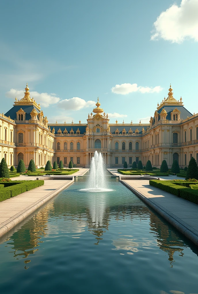 Create an ultra realistic image of "France's Palace of Versailles"