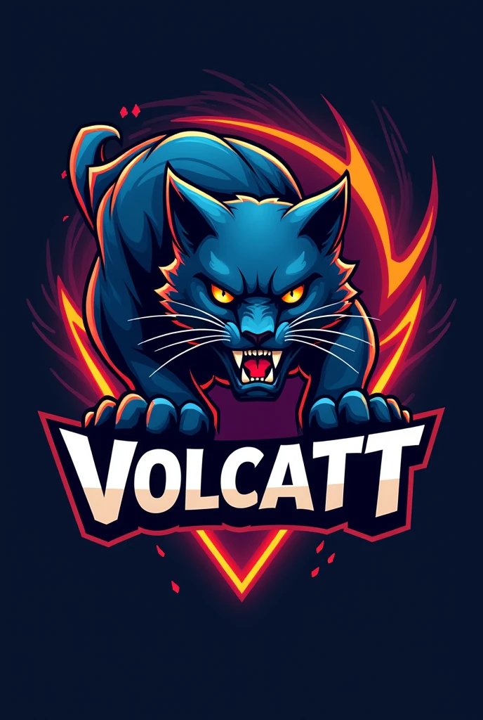 esport logo,team name volcatt