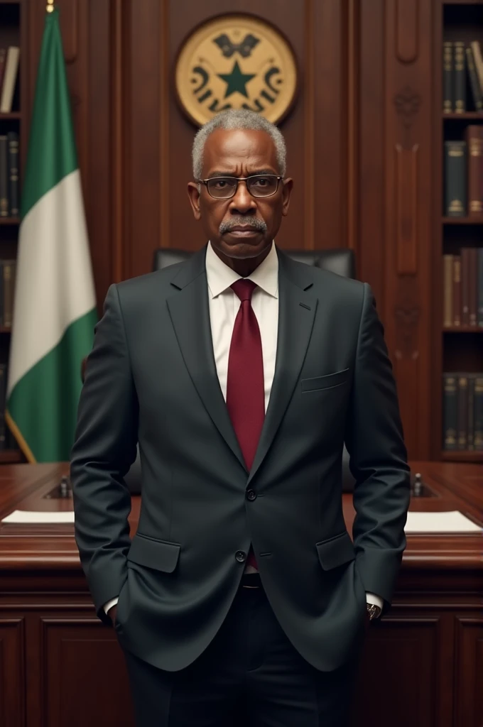 I need picture with president of Nigeria bola tinubu asking for where is Dan Bello