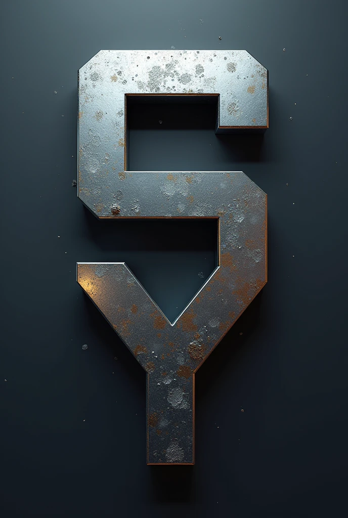 "Create an image where the letters 'C,'S,' and 'Y' are overlapping, with each one inside the other. The letter 'C' should be the largest and outermost, the letter 'Y' should be inside the 'C,' and the letter 'S' should be inside the 'S'. The letters should be drawn in a modern brushed metallic font and the design should have a futuristic feel."