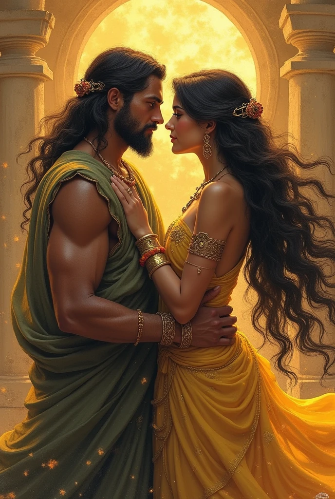 The god Sutes was in love with the goddess Matana, but she didn't reciprocate his feelings.