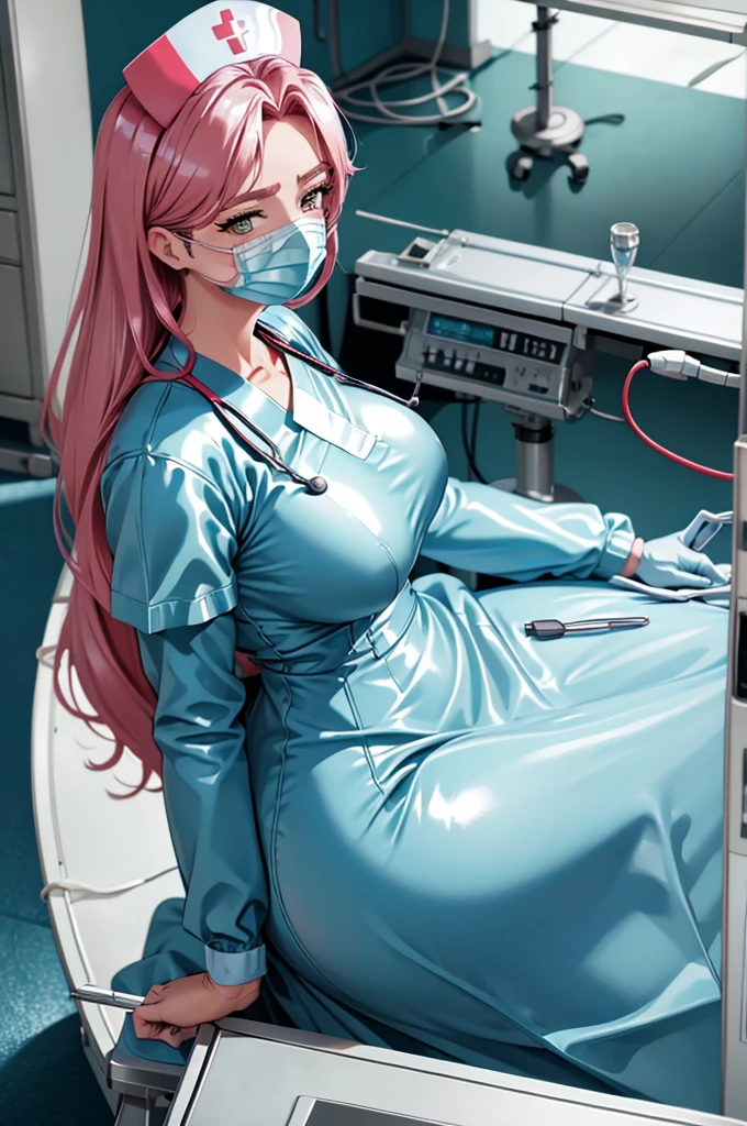 nurse uniform,hospital, latex nurse suit,nurses,busty,elbow gloves,labcoat,dark hair woman,red eyes , gigantic ,medical instruments,asian nurse,two nurses,speculum,examination room,oversize ,big ass ,strap on, lay on table ,legs spreaded,giving birth,gyno chair , dentist,Milf,latex,white uniform,oversize breasts